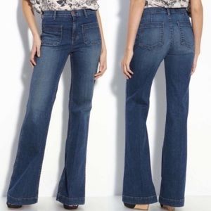 J Brand High Rise Bette Wide Leg Mystery Jeans